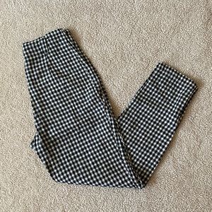 Reformation Gingham Linens Pants